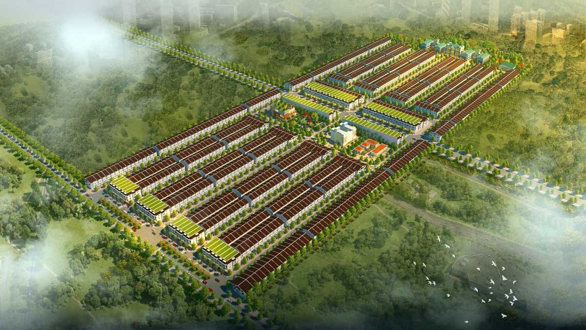 Phối cảnh Dự án Nam An New City Bình Dương