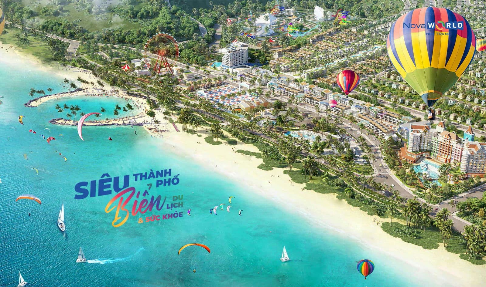 Phối cảnh Dự án Khu đô thị NovaWorld Nha Trang Diamond Bay