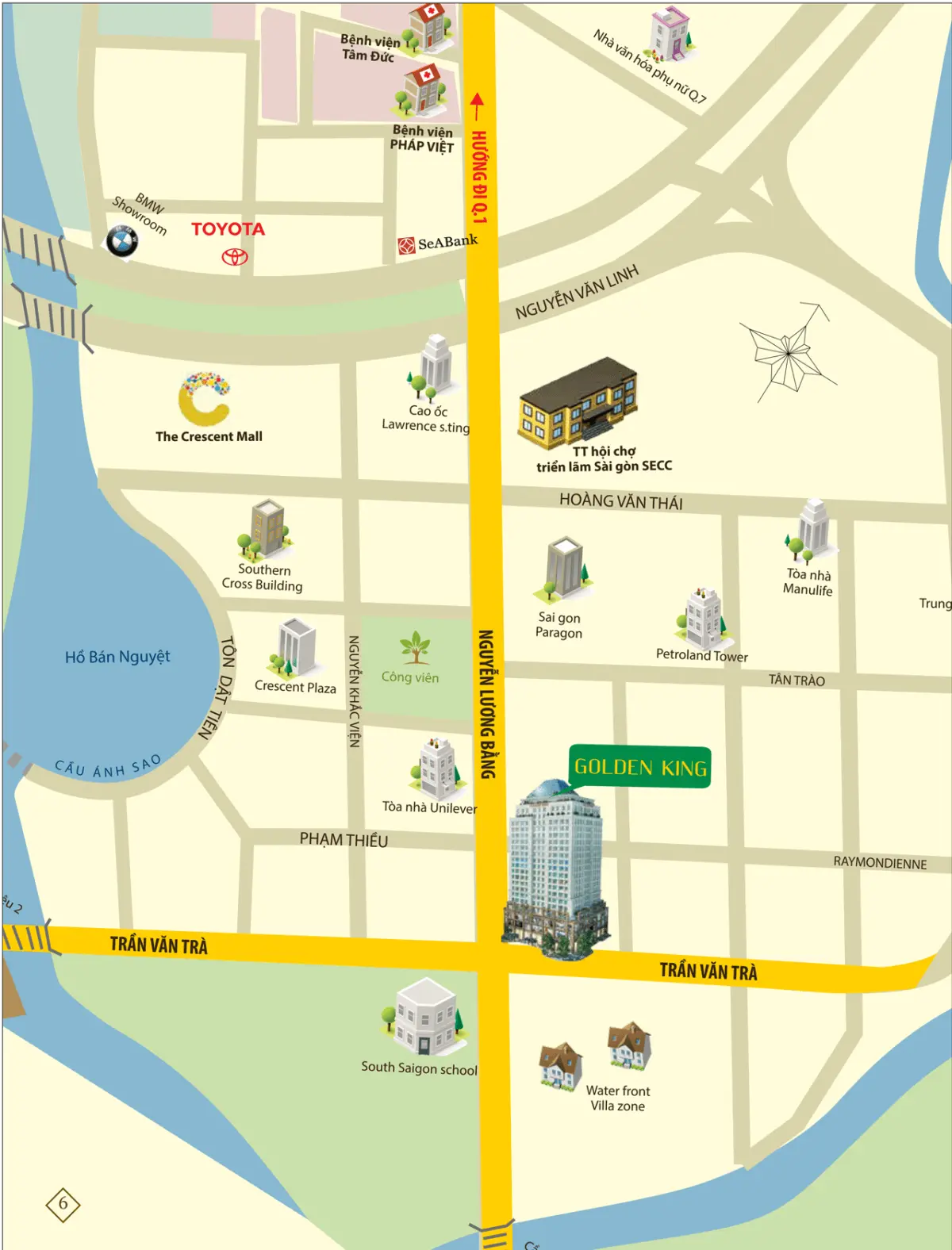 OFFICETEL GOLDEN KING PHÚ MỸ HƯNG QUẬN 7 3 vi tri du an golden king