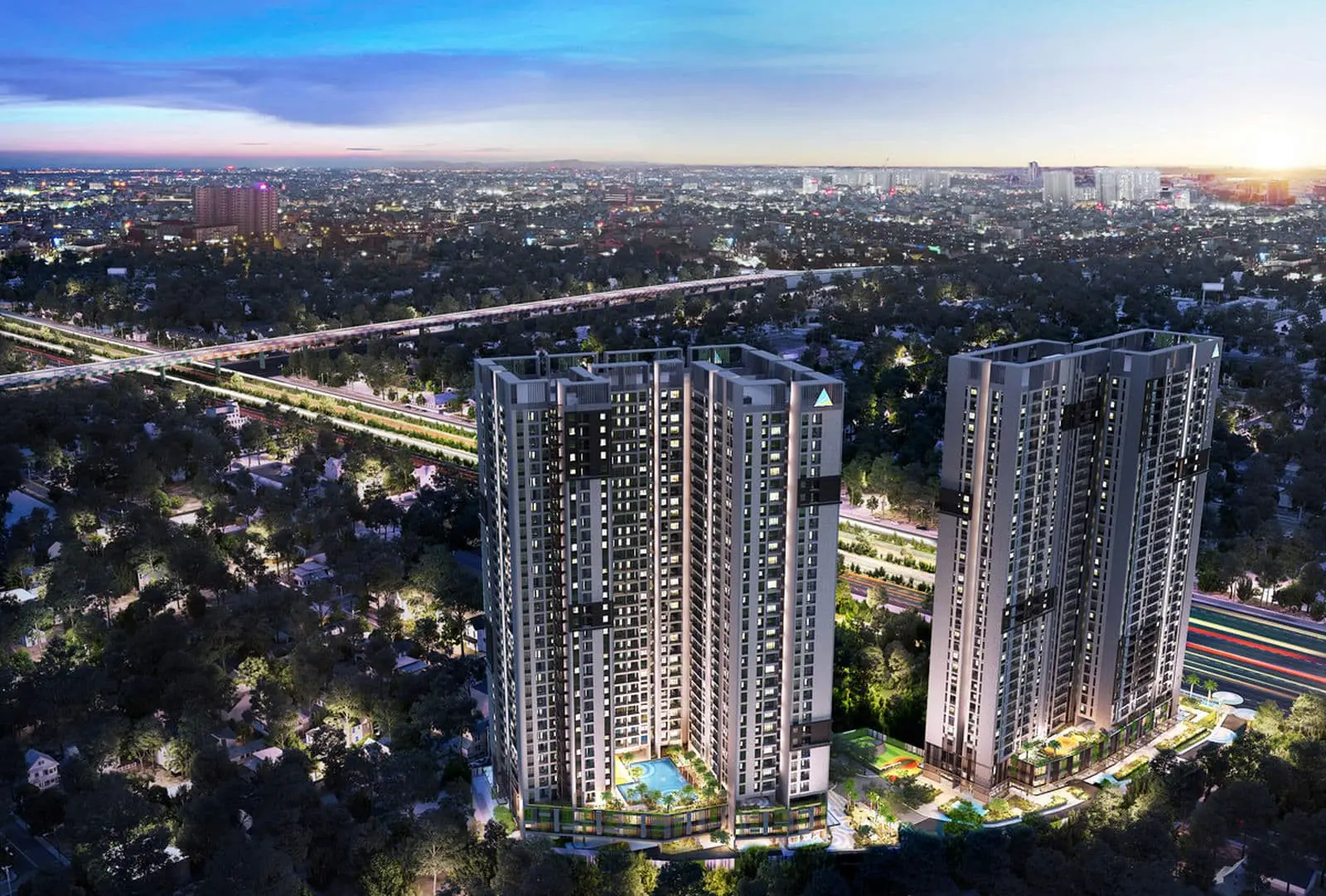 OPAL AVENUE BÌNH DƯƠNG 1 Phối cảnh Dự án Căn hộ Chung cư Opal Avenue Bình Dương