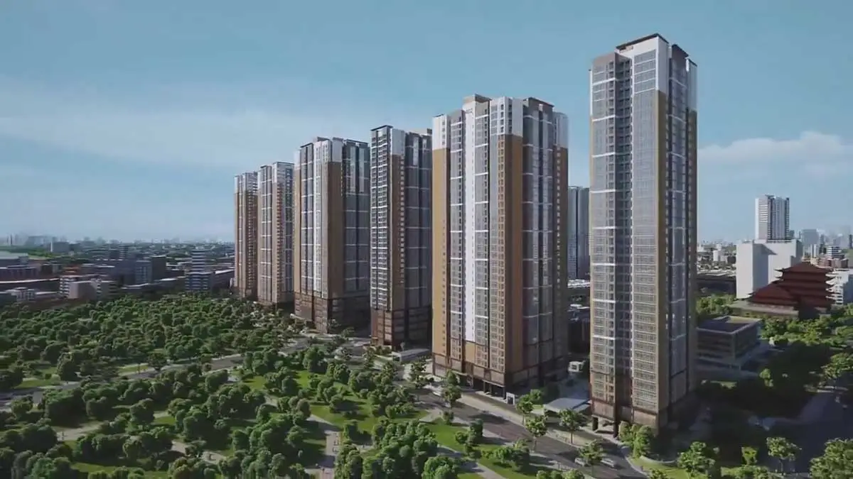OPAL CENTRAL PARK 1 Tổng thể Dự án Căn hộ Opal Central Park Bình Dương