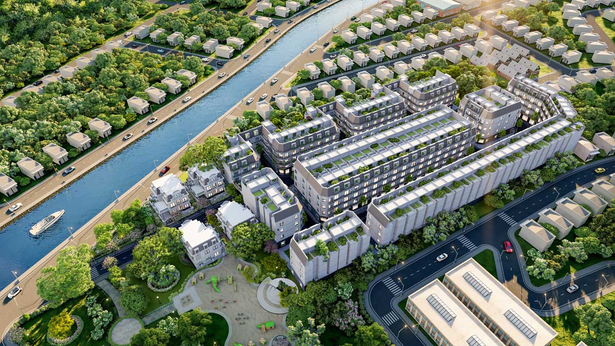 Khu nhà phố thương mại One Palace Luxury Residence