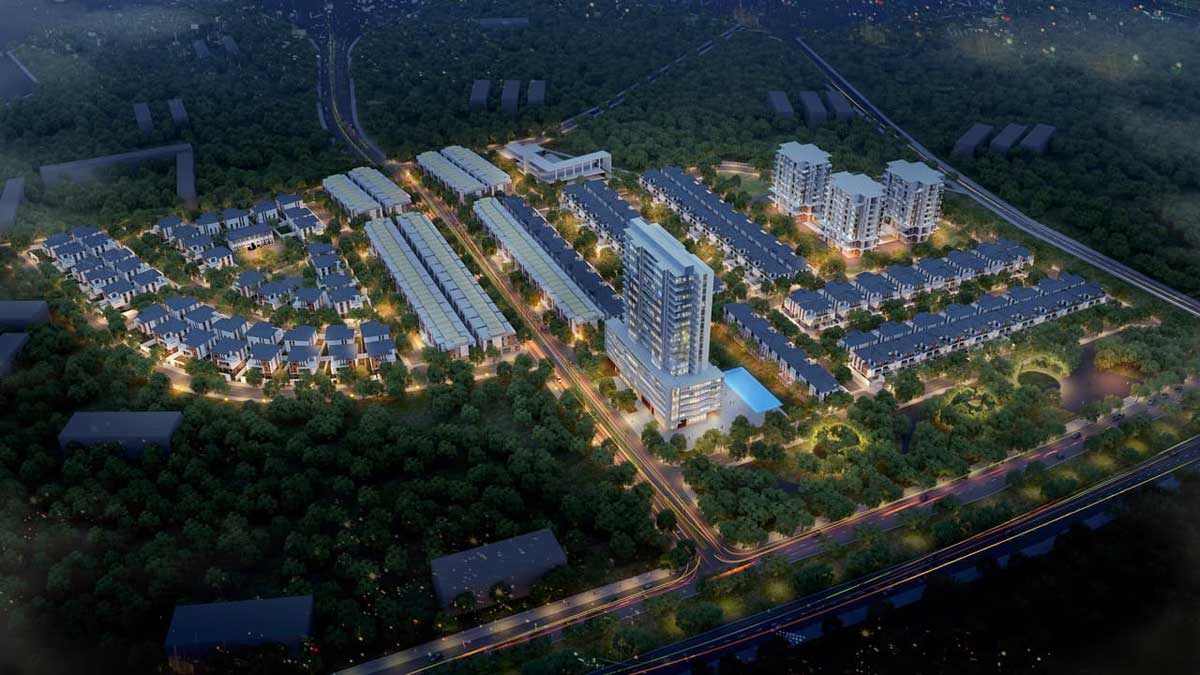 Phối cảnh Dự án Park Hill Thành Công Vĩnh Yên