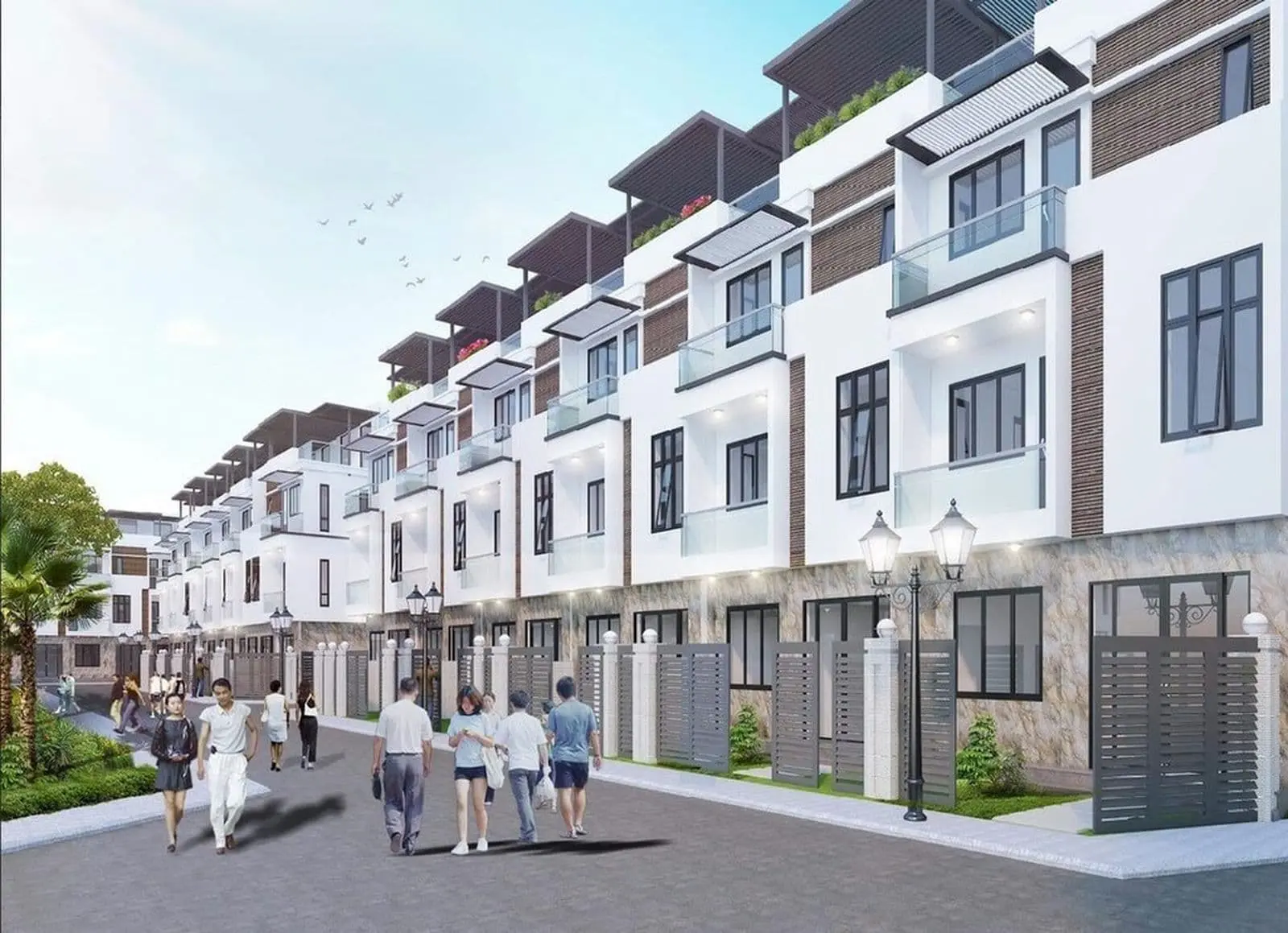 Q MAMA HOUSE HUỲNH TẤN PHÁT 1 phối cảnh nhà phố q mama house - DỰ ÁN Q MAMA HOUSE HUỲNH TẤN PHÁT