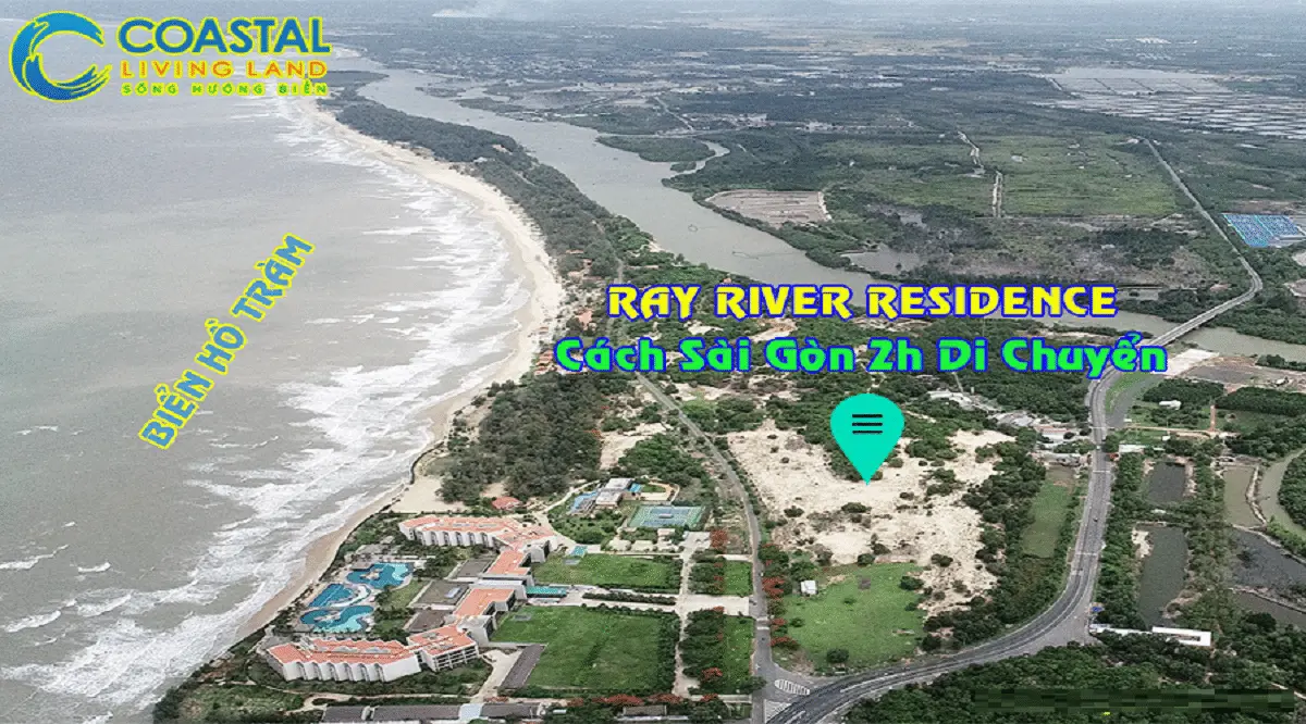 RAY DE MANOR HỒ TRÀM 2 Vị trí dự án Ray De Manor