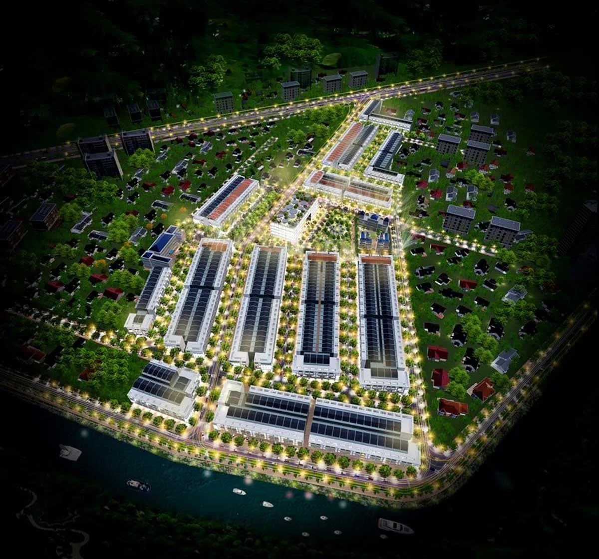 RIVER CENTRAL PARK LONG AN 1 Phối cảnh Dự án River Central Park Long An