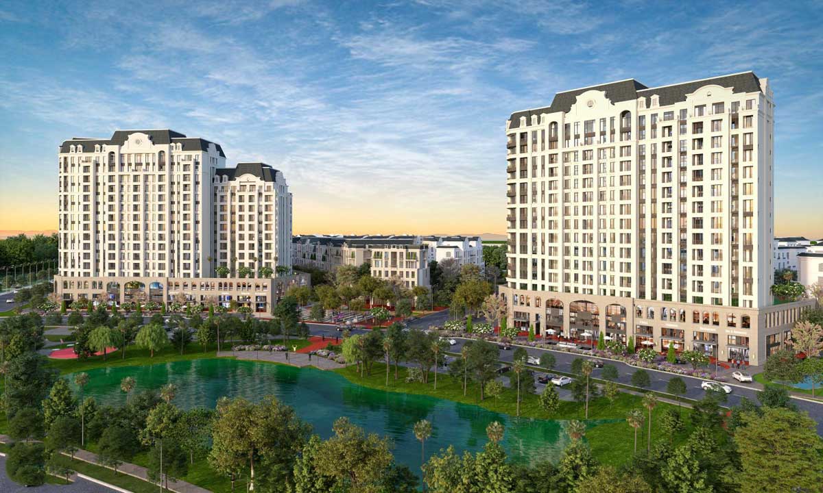 Phối cảnh Dự án Căn hộ River Garden Residences