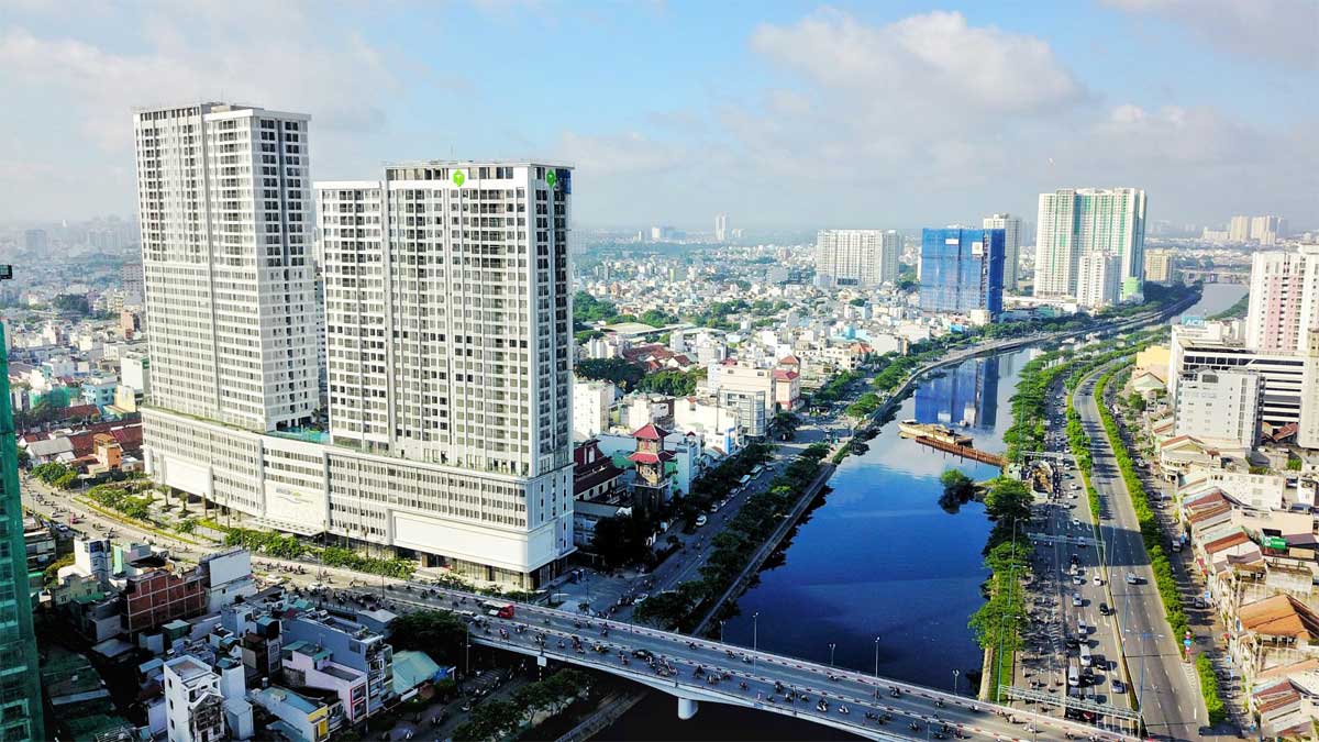 Phối cảnh Dự án Căn hộ RiverGate Residence Quận 4