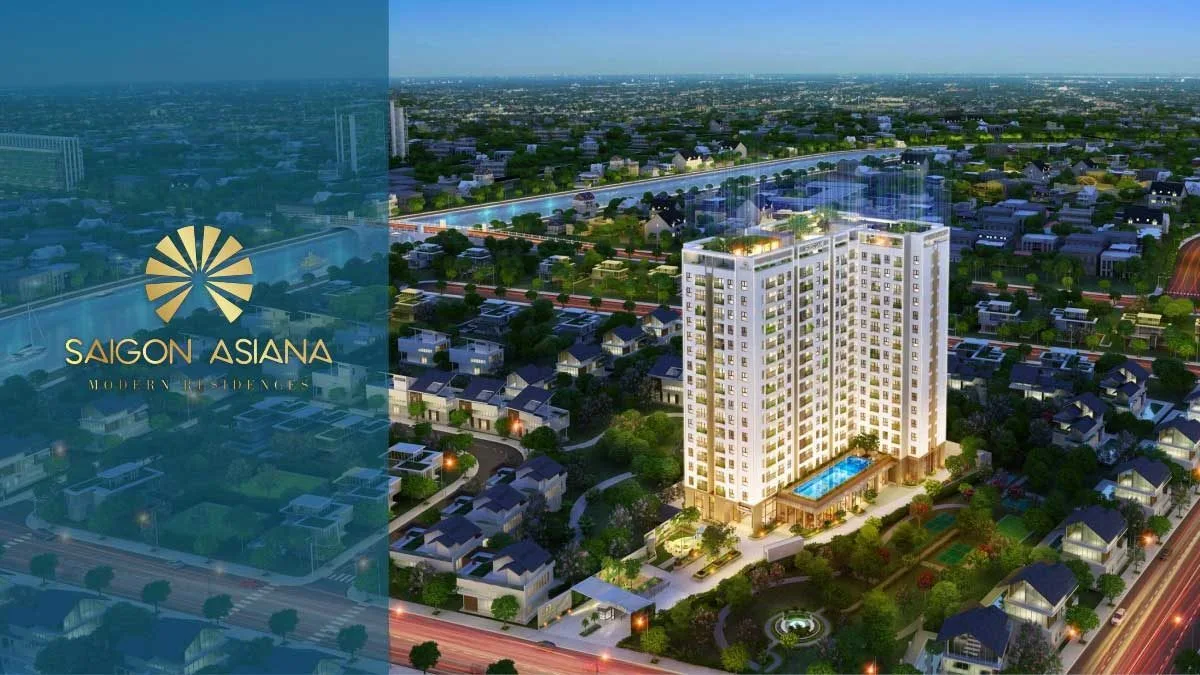 SAIGON ASIANA 1 Phối cảnh Dự án Căn hộ Saigon Asiana Quận 6