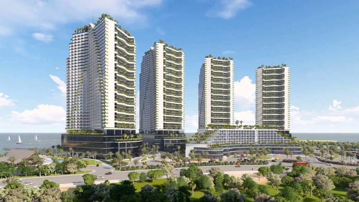 SAILING BAY NINH CHỮ 1 Phối cảnh Khu Căn hộ Condotel Sailing Bay Ninh Chữ