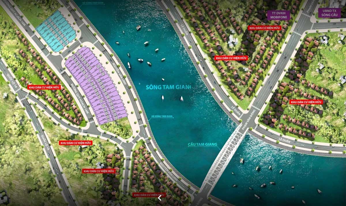 Dự án Đất nền Sông Cầu Riverside Phú Yên