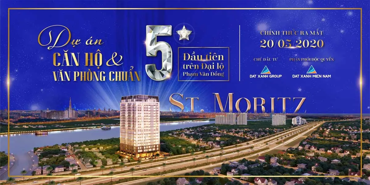 ST MORITZ PHẠM VĂN ĐỒNG THỦ ĐỨC 1 Ra mắt Dự án Căn hộ ST.Moritz Phạm Văn Đồng Thủ Đức