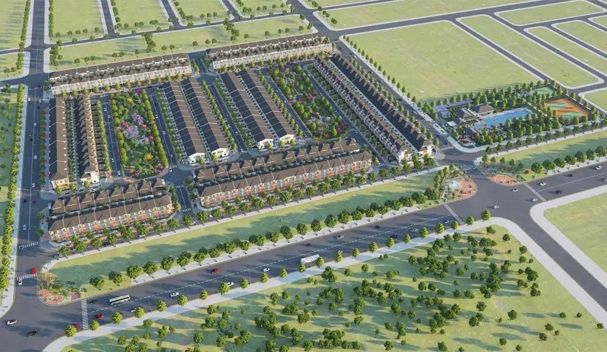 SUN CASA CENTRAL 1 Phối cảnh Tổng thể Dự án Sun Casa Central Bình Dương