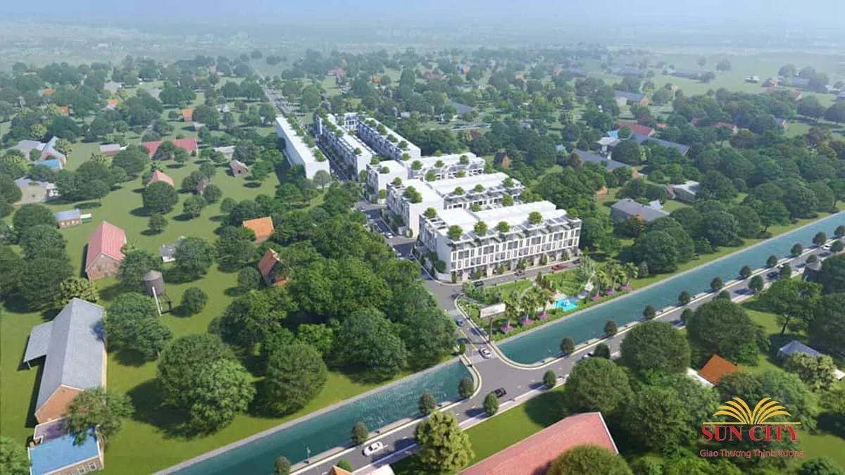 SUN CITY VÕ VĂN BÍCH CỦ CHI 1 Tổng thể Dự án Sun City Võ Văn Bích Củ Chi