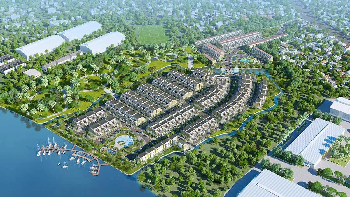 TÂN LÂN RIVERSIDE LONG AN 1 Phối cảnh Dự án Tân Lân Riverside Long An