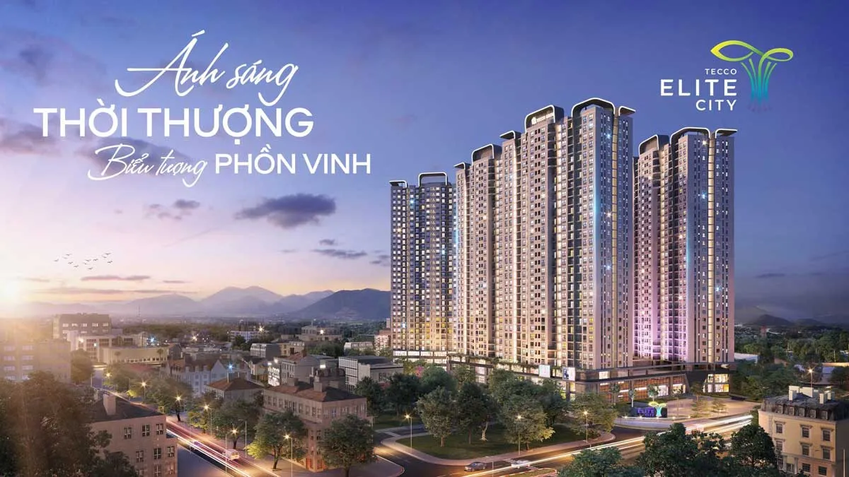 TECCO ELITE CITY THÁI NGUYÊN 1 Dự án Căn hộ Chung cư Tecco Elite City Thái Nguyên
