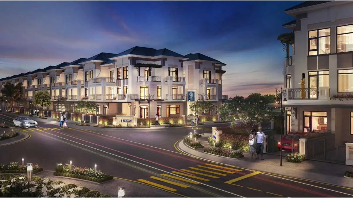 THE CLARITA KHANG ĐIỀN 1 Phối cảnh Dự án Nhà phố - Biệt thự Nhà phố Clarita Khang Điền Quận 2