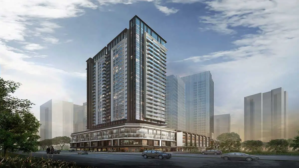 THE CREST RESIDENCE 1 Phối cảnh Dự án Căn hộ The Crest Residence Thủ Thiêm