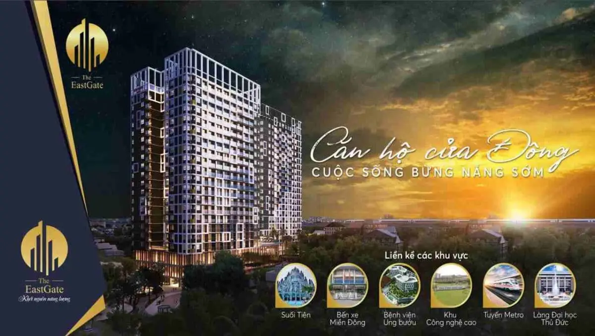 THE EAST GATE BÌNH DƯƠNG 1 Dự án Căn hộ Chung cư The East Gate