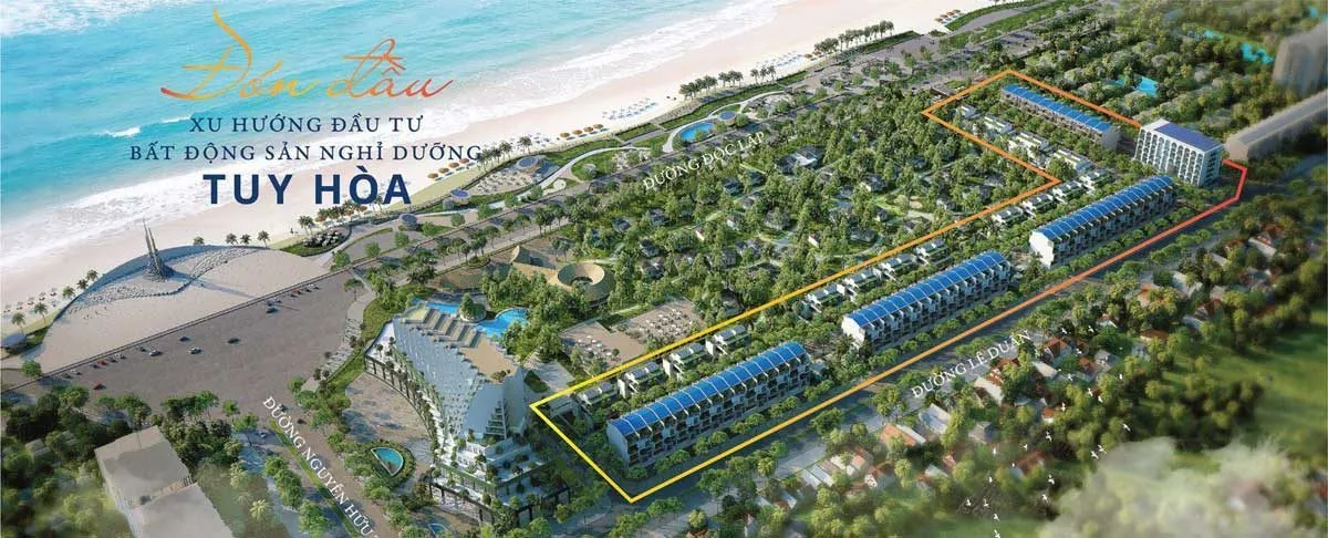 THERA PREMIUM TUY HÒA PHÚ YÊN 1 Phối cảnh Dự án Thera Premium Tuy Hòa Phú Yên