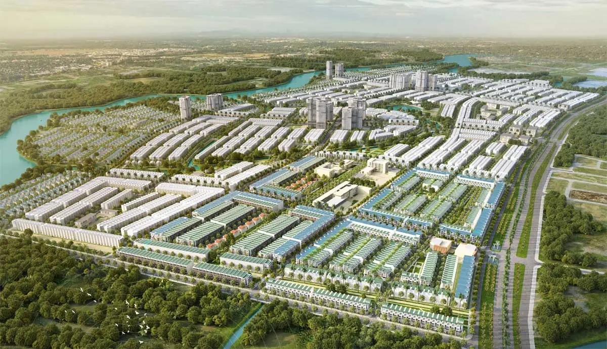 T&T MILLENNIA CITY 1 Phối cảnh Tổng thể Dự án T&T Millennia City Long Hậu