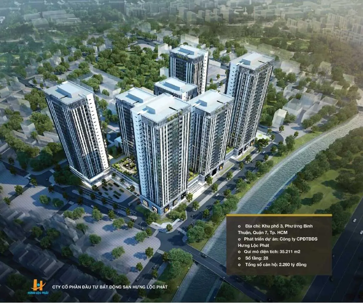 The Blue Star 1 Phối cảnh Dự án Căn hộ The Blue Star Quận 7