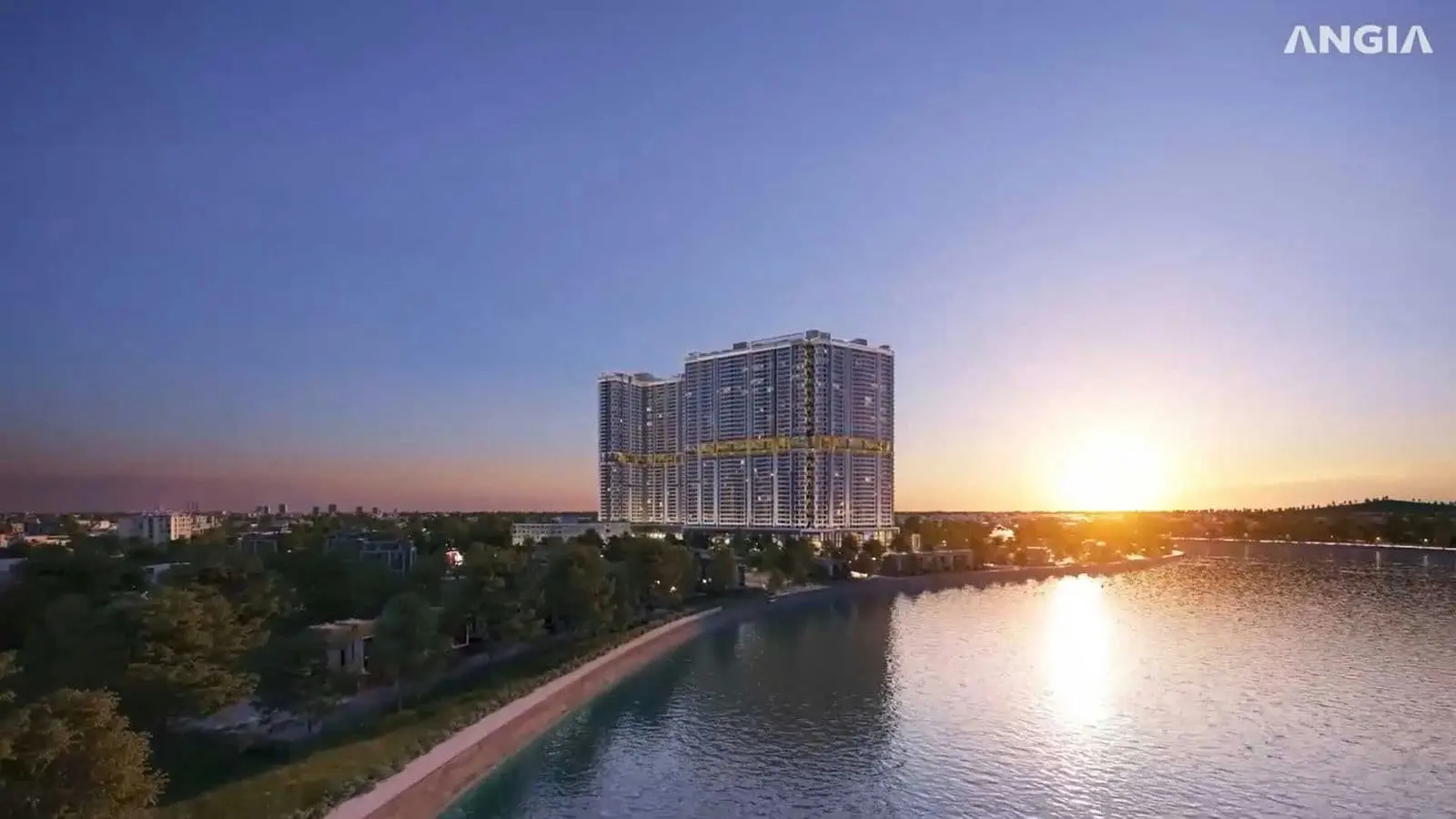 The Gió Riverside 1 Phối cảnh Dự án Căn hộ The Gió Dĩ An Bình Dương