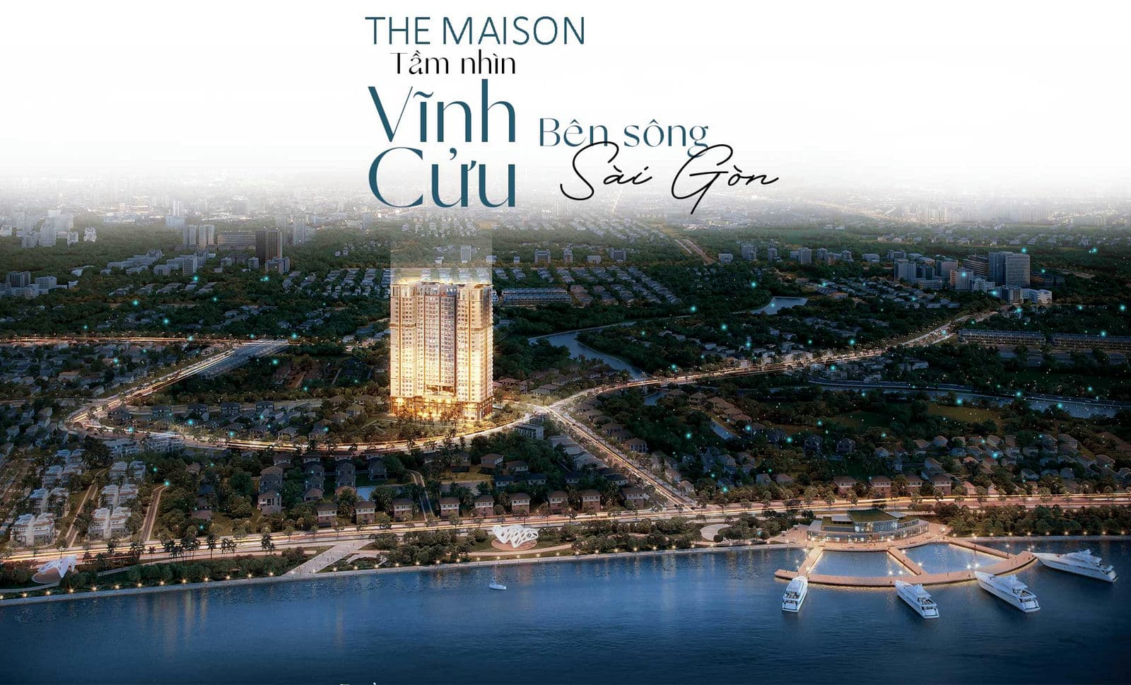 Phối cảnh Tổng thể Dự án The Maison Bình Dương