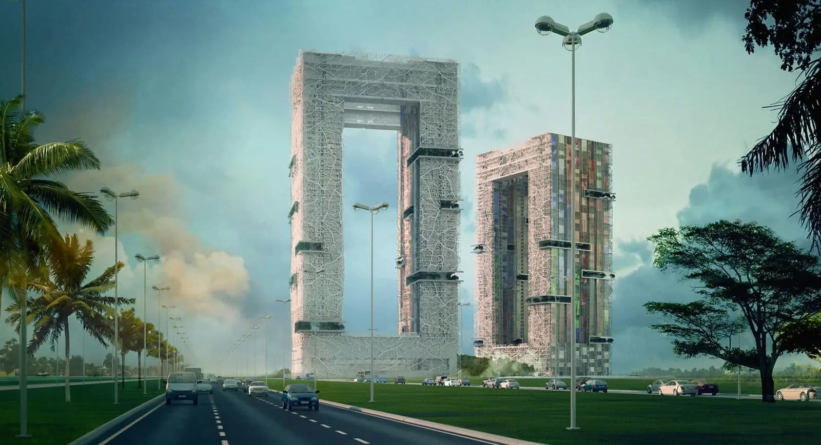 The Siamese Towers 1 Phối cảnh Dự án The Siamese Towers Mai Chí Thọ Quận 2