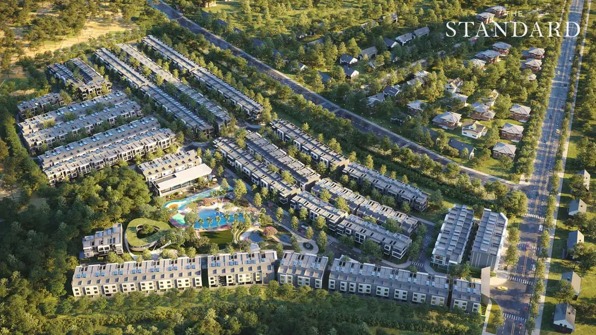 The Standard Central Park 1 Dự án Nhà phố The Standard Bình Dương