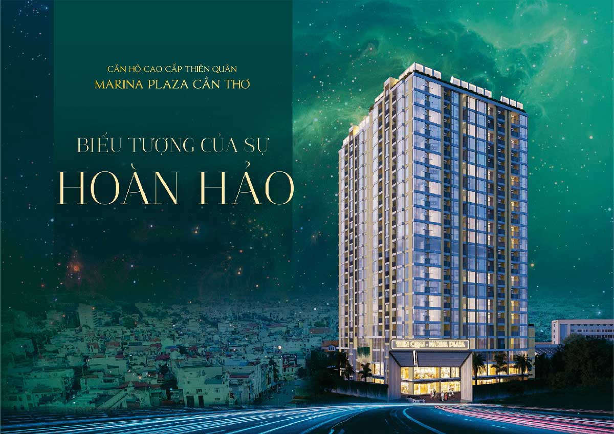 Phối cảnh Dự án Căn hộ Thiên Quân Marina Plaza Cần Thơ