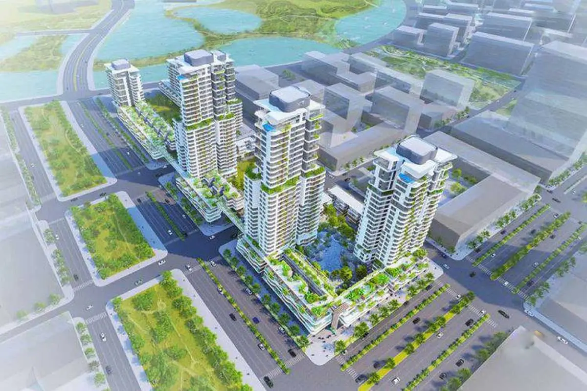 Thủ Thiêm Zeit River 1 Phối cảnh Dự án Căn hộ Thủ Thiêm Zeit River Quận 2