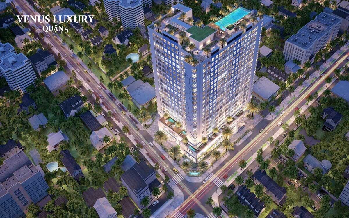 Phối cảnh Dự án Căn hộ Venus Luxury Quận 5