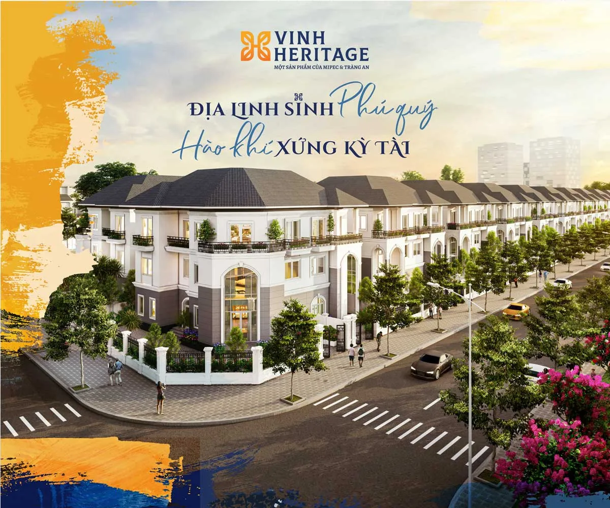 VINH HERITAGE 1 Phối cảnh Dự án Vinh Heritage