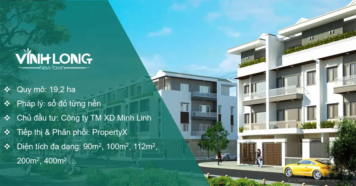 VĨNH LONG NEW TOWN 1 Dự án Khu đô thị Vĩnh Long New Town