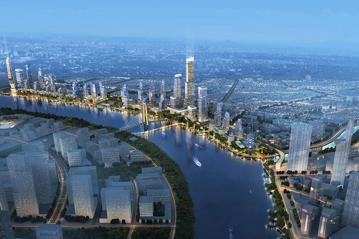 VINHOMES KHÁNH HỘI 1 Phối cảnh Dự án Khu đô thị Vinhomes Khánh Hội Quận 4