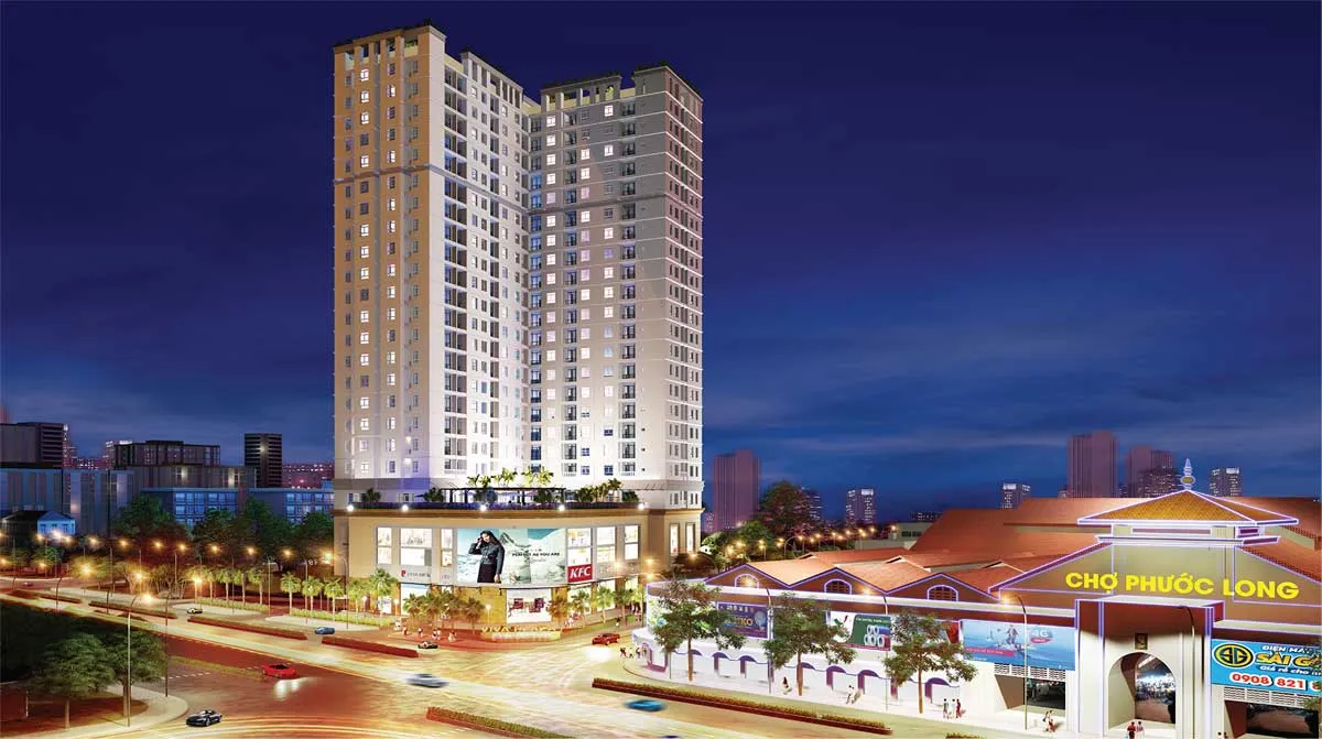 VIVA PLAZA QUẬN 7 1 Phối cảnh Dự án Căn hộ ViVa Plaza Nguyễn Lương Bằng Quận 7
