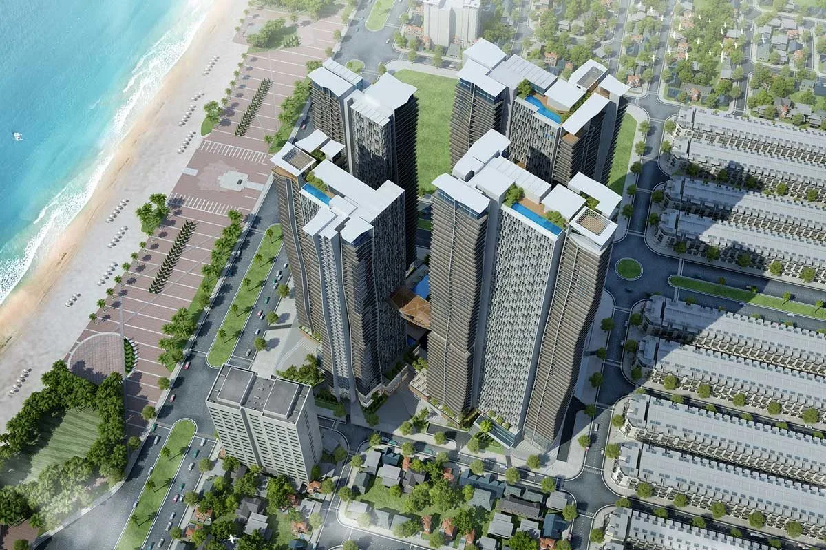 WYNDHAM SOLEIL ĐÀ NẴNG 1 Phối cảnh Dự án Căn hộ Wyndham Soleil Đà Nẵng