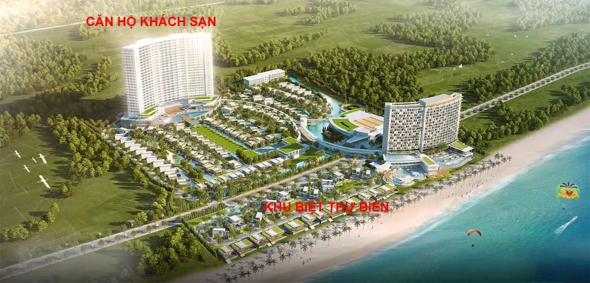 WYNDHAM TROPICANA LONG HẢI 1 Phân khu Dự án Wyndham Tropicana Long Hải