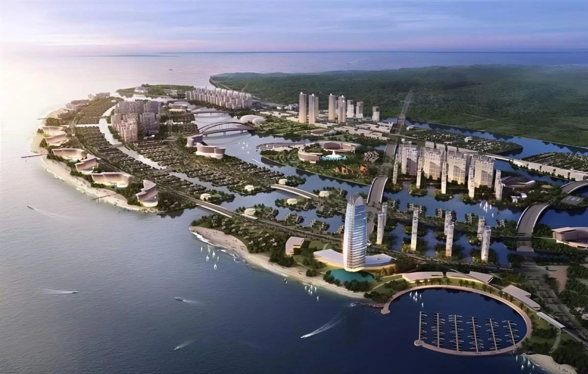 Vinhomes Cần Giờ (Vinhomes Green Paradise) 1 Phối cảnh tổng thể Vinhomes Green Paradise Cần Giờ