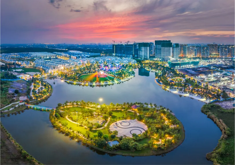 Vinhomes Grand Park 2 Ảnh tư liệu toàn cảnh khu công viên Vinhomes Grand Park