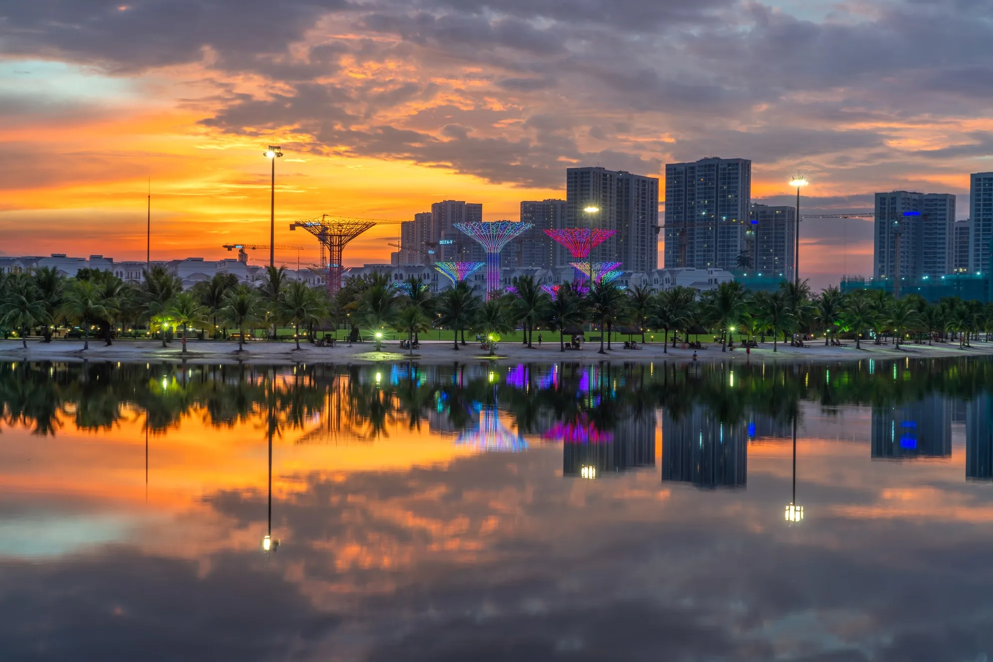 Vinhomes Grand Park 4 Công viên ánh sáng tại Vinhomes Grand Park