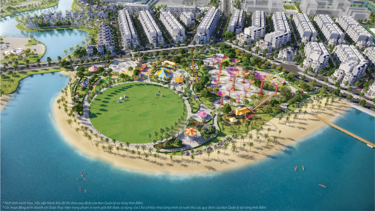 Vinhomes Grand Park 1 Phối cảnh công viên trong Vinhomes Grand Park