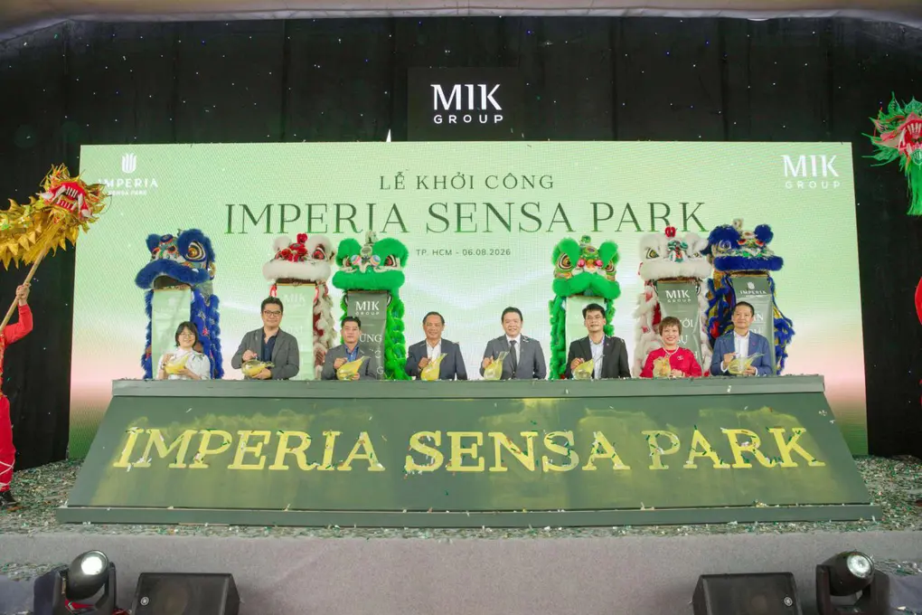 Nghi thức khởi công Imperia Sensa Park ngày 06/08/2026