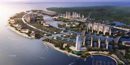 Phối cảnh tổng thể Vinhomes Cần Giờ (Vinhomes Green Paradise)